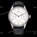 ZF Factory 1:1 Super Clone IWC Portugieser 7 Days Men Watch Rose Gold Arabic Dial